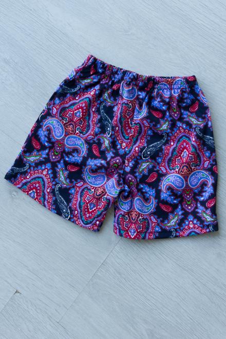 Шорты детские из кулирки Социал огурцы на черном