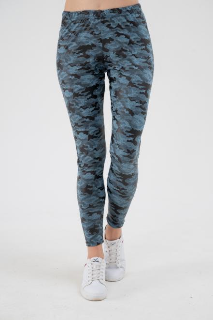 Легинсы женские из вискозы Fitness серый макси