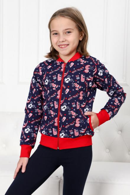 Толстовка детская из футера 2х нитка Калейдоскоп микки маус