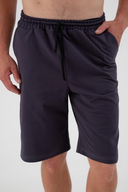 Шорты мужские из футера Шерлок чернильный Шорты мужские из футера Шерлок чернильный