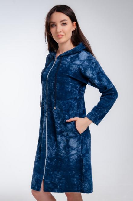 Халат женский из велюра