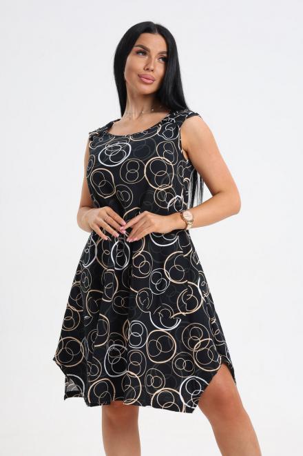 Платье женское из кулирки Кэтрин кольца