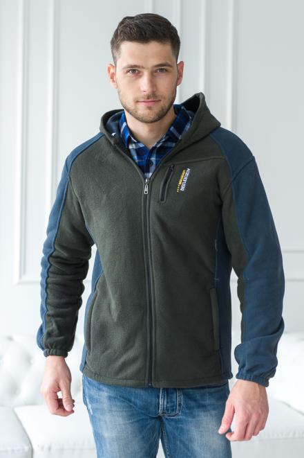 Толстовка мужская утепленная Джек хаки