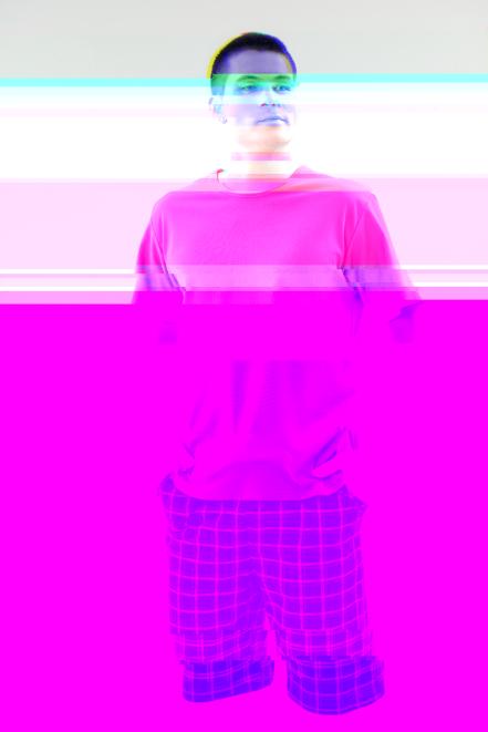 Пижама мужская из футболки с коротким рукавом и бридж из кулирки Генри серо-голубой макси