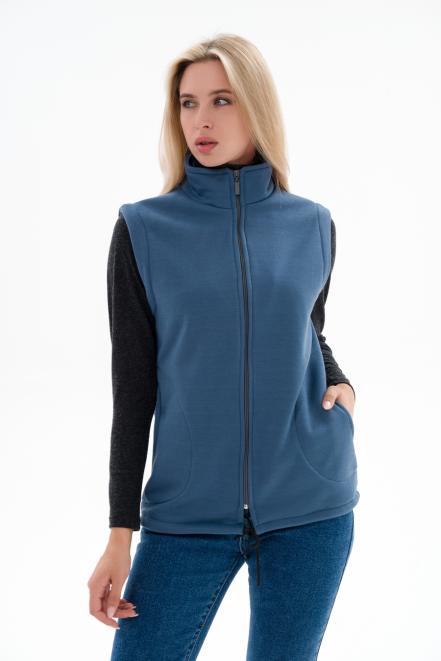 Жилет женский из футера ниагара Жилет женский из футера ниагара