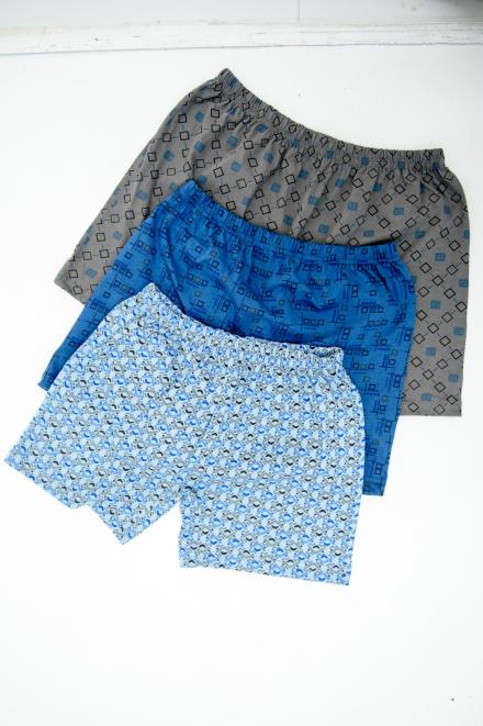 Трусы мужские из кулирки семейные микс