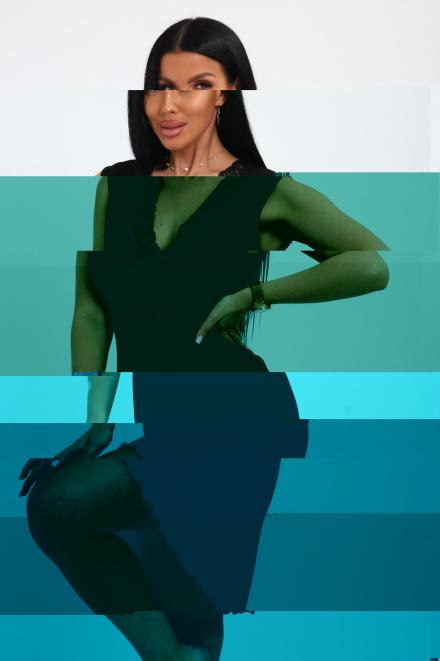 Ночная сорочка женская из вискозы Ева черный макси