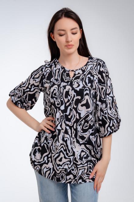 Туника женская из кулирки Полина палитра крем Туника женская из кулирки Полина палитра крем