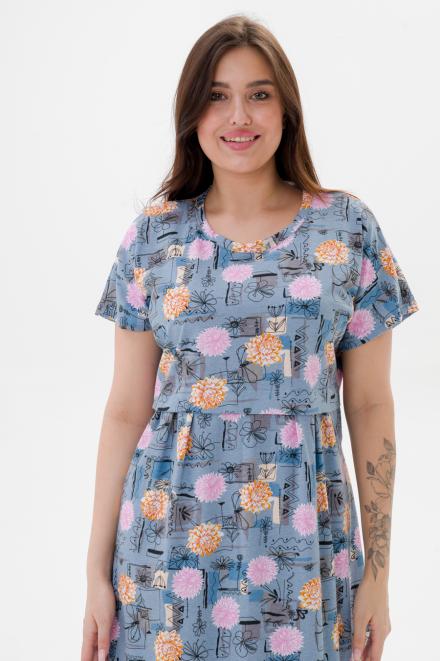 Платье женское из кулирки Миранда астра Платье женское из кулирки Миранда астра