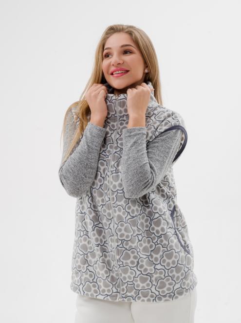 Жилет женский из флиса Лапка