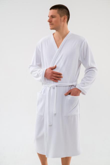 Халат мужской из махры Ренат белый Халат мужской из махры Ренат белый