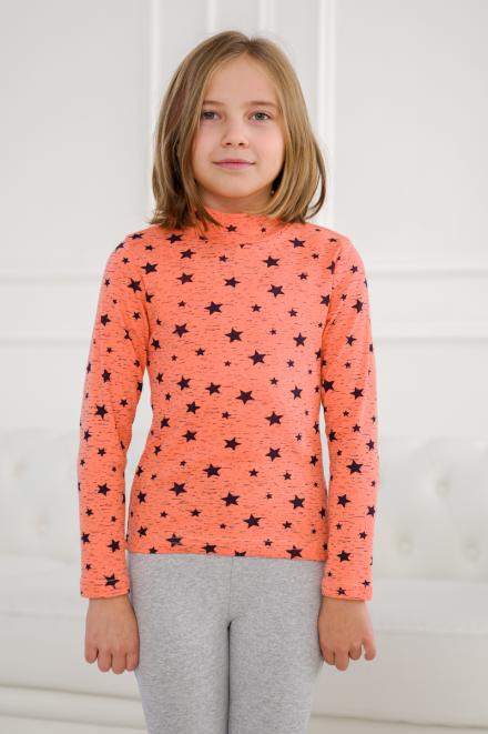 Водолазка подростковая из рибаны Звездочка