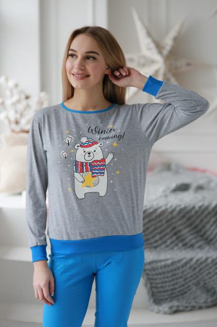 Костюм подростковый из футболки и брюк из кулирки Вилли