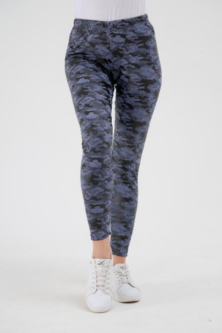 Легинсы женские из вискозы Fitness фиолетовый макс