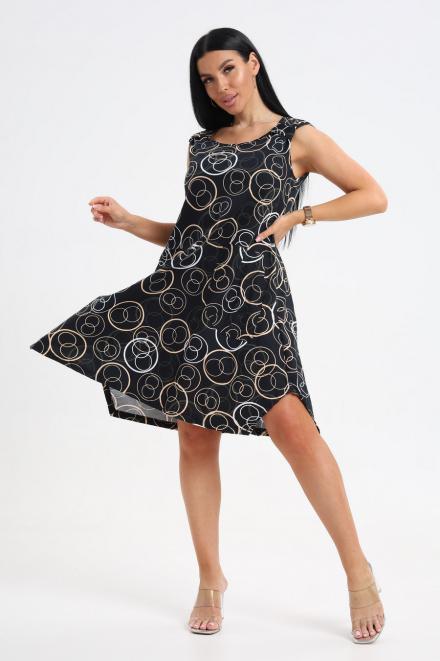 Платье женское из кулирки Кэтрин кольца макси Платье женское из кулирки Кэтрин кольца макси