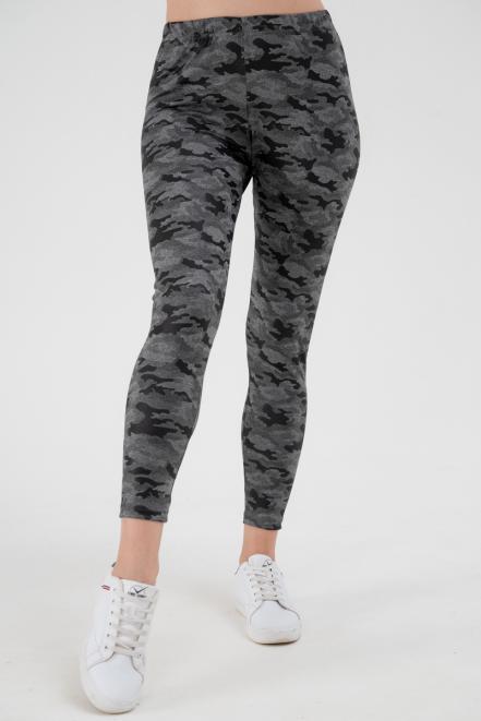 Легинсы женские из вискозы Fitness антрацит макс