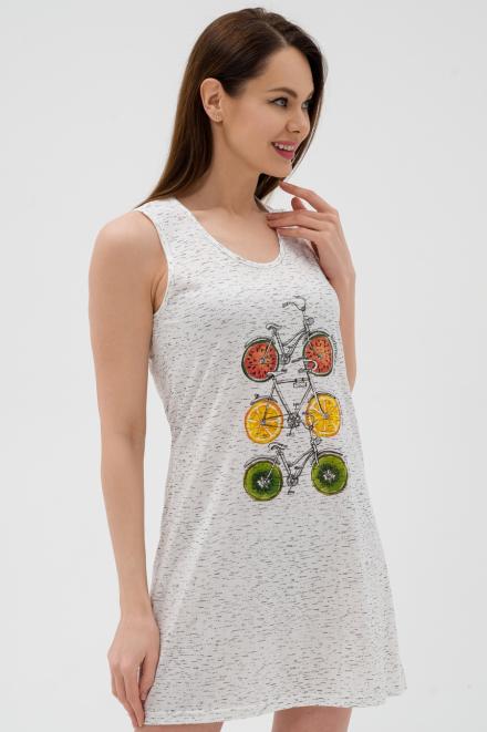 Ночная сорочка из кулирки Fruits&bikes берёзка Ночная сорочка из кулирки Fruits&bikes берёзка