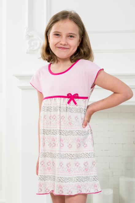 Ночная сорочка детская из кулирки Ярославна утёнок