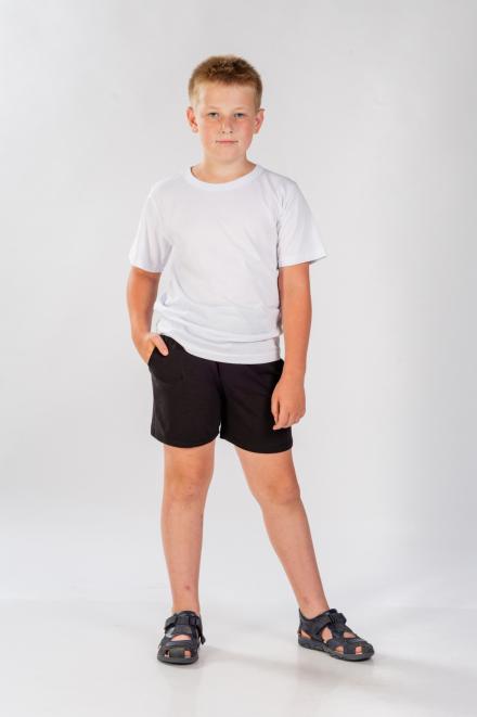 Футболка детская из кулирки белая