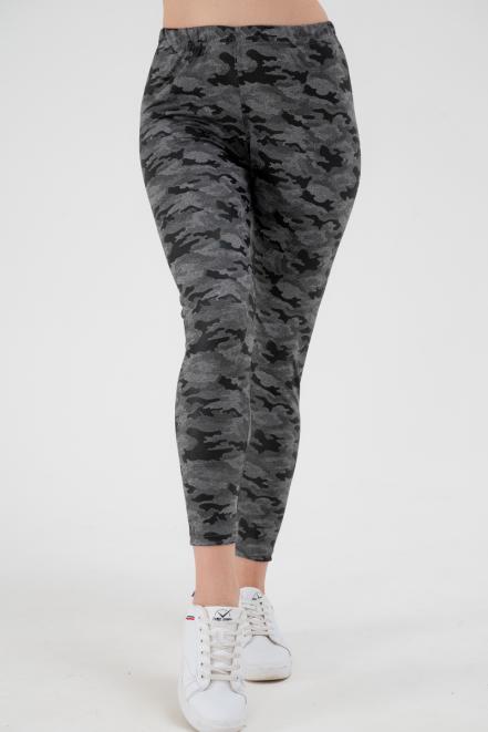 Легинсы женские из вискозы Fitness антрацит