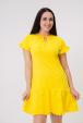 Платье женское из кулирки Чейси 2 желтый