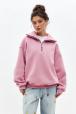Толстовка женская из футера начес Комфорт пудра Толстовка женская из футера начес Комфорт пудра
