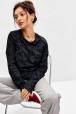 Лонгслив женский из кулирки чёрный