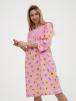 Ночная сорочка женская из футера Эмма розовый