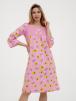 Ночная сорочка женская из футера Эмма розовый
