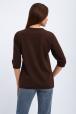 Кофта женская из футера 2-н Анфиса шоколад