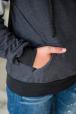 Толстовка подростковая из футера Оскар 2 индиго