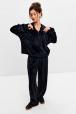 Костюм женский из стрейч велюра Легенда черный Костюм женский из стрейч велюра Легенда черный