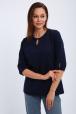 Кофта женская из футера 2-н Анфиса синий