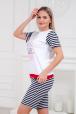 Пижама женская футболки и шорт из интерлока Киса